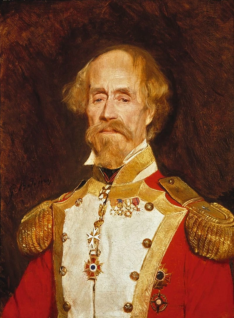Il generale spagnolo Esteban de Saravalle de Assereto, 1867